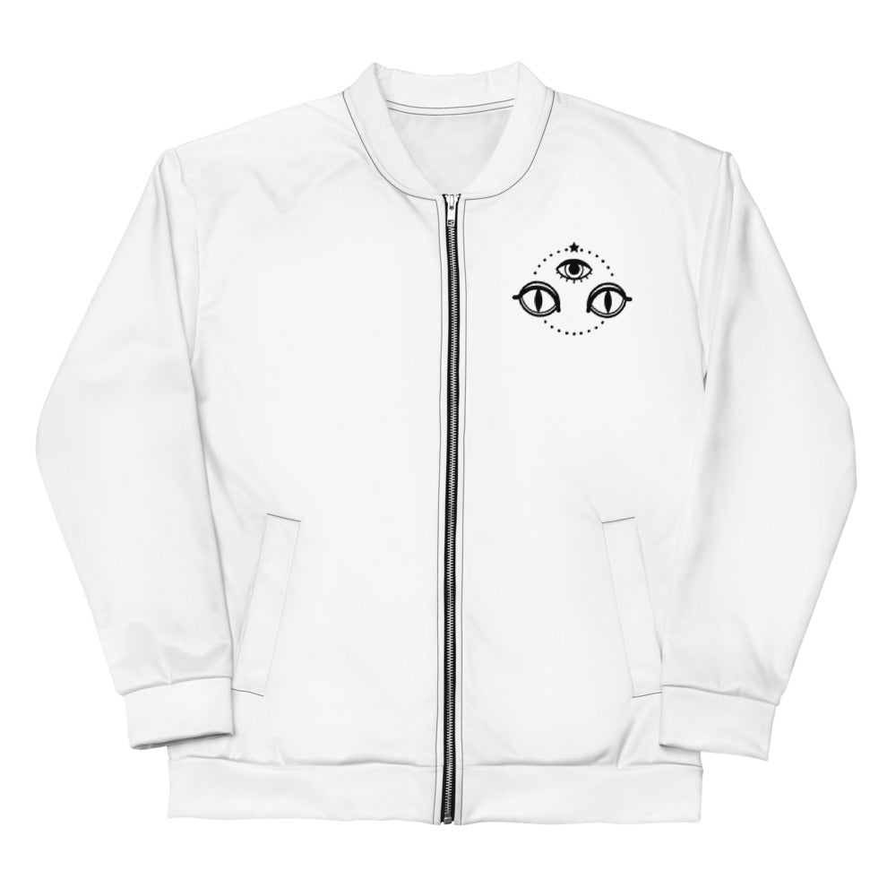 I'm Listening...with my EYES Unisex Bomber Jacket