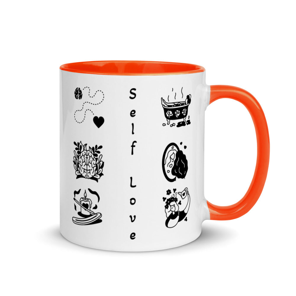 Self-Love Mug with Color Inside