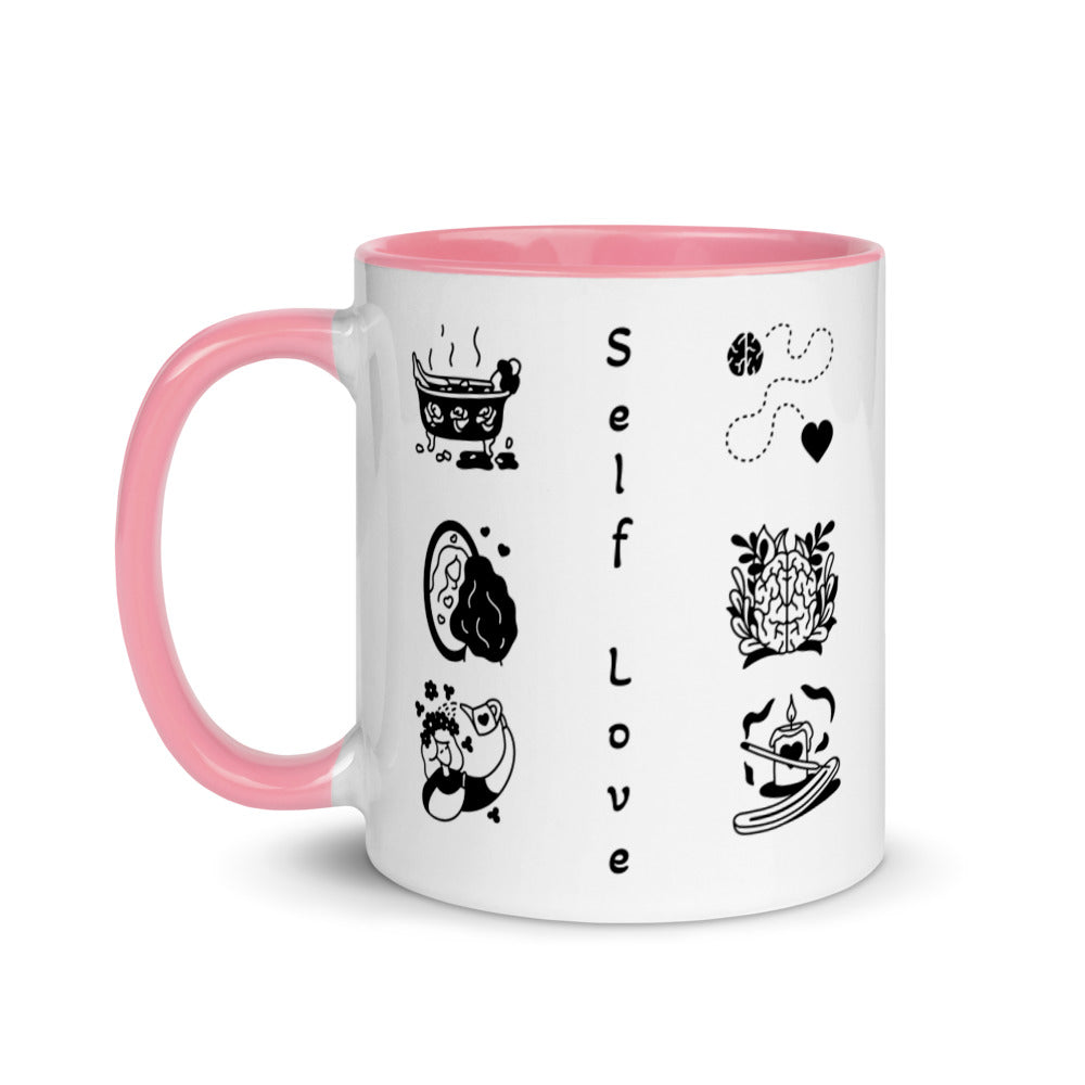 Self-Love Mug with Color Inside