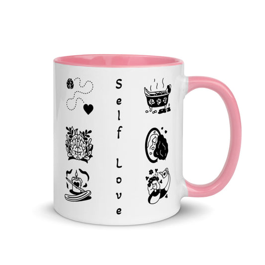 Self-Love Mug with Color Inside