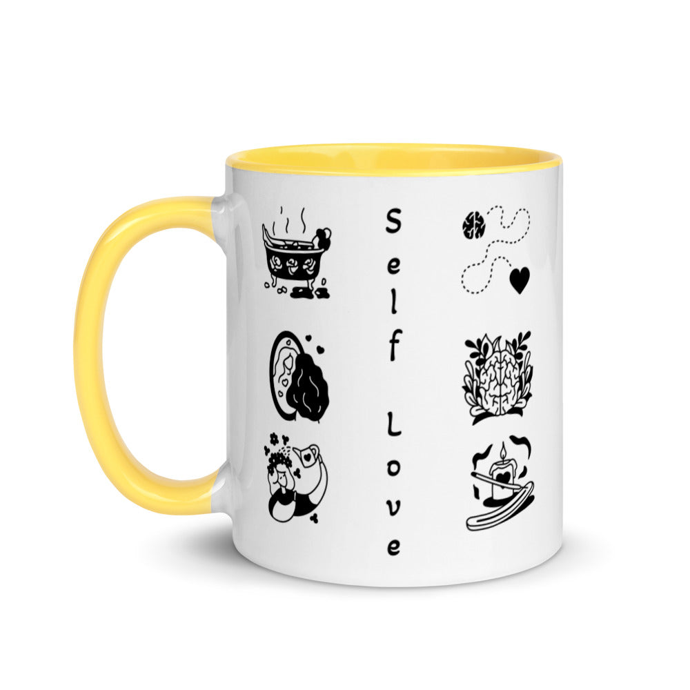 Self-Love Mug with Color Inside